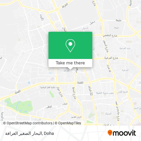 البحار الصغير الغرافة map