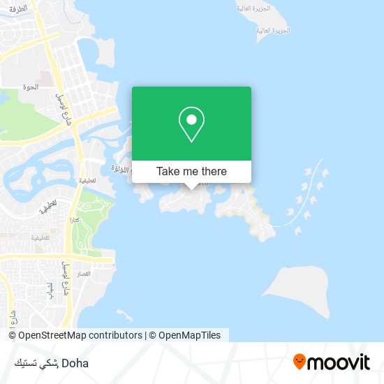 شكي تستيك map