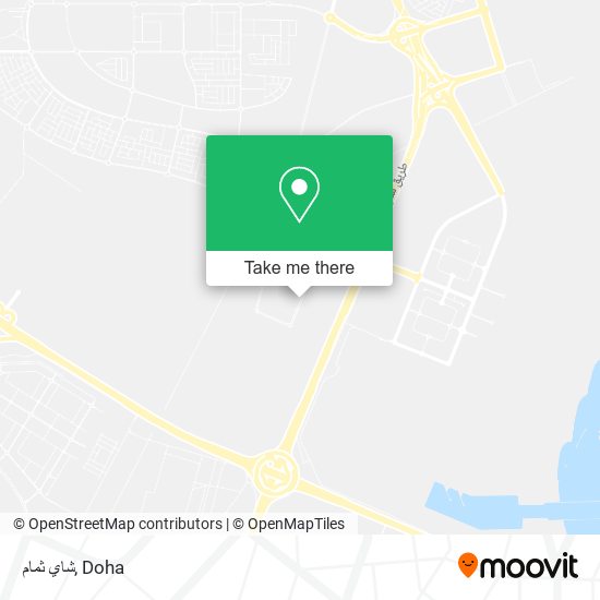 شاي ثمام map