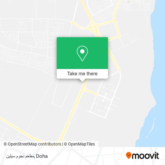 مطعم نجوم سيلين map