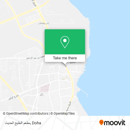 مطعم الخليج الحديث map