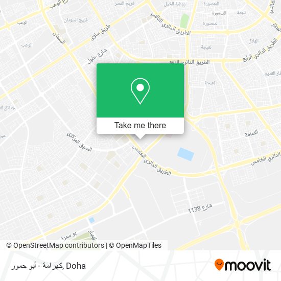 كهرامة - أبو حمور map