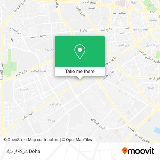 شركة أرابتيك map