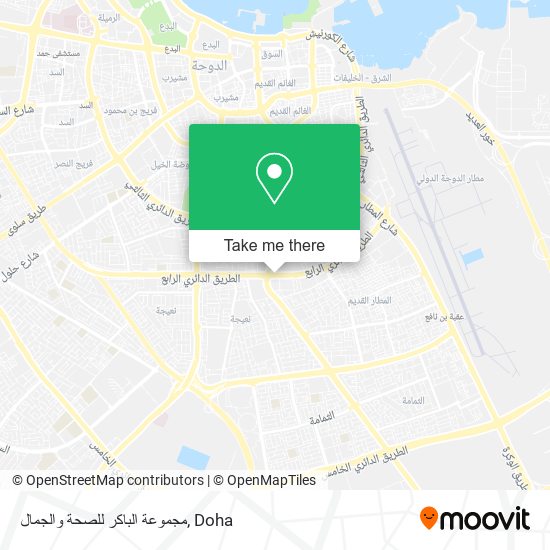 مجموعة الباكر للصحة والجمال map