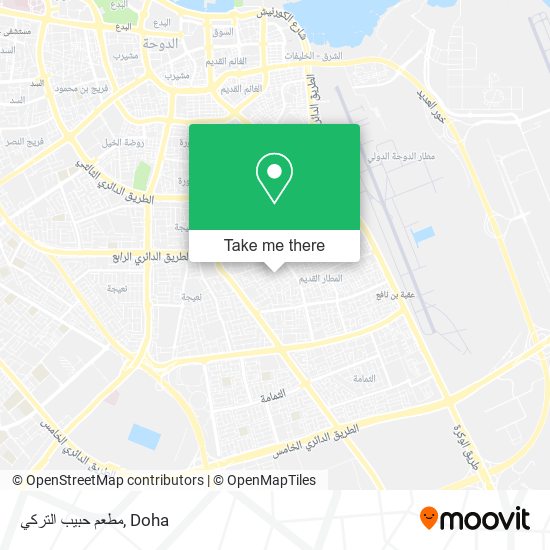 مطعم حبيب التركي map