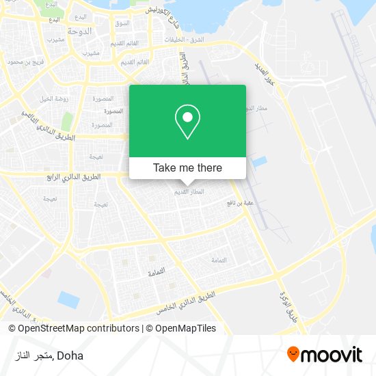 متجر الناز map