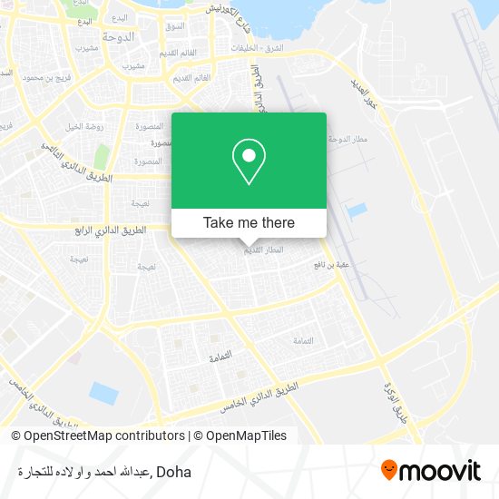 عبدالله احمد واولاده للتجارة map