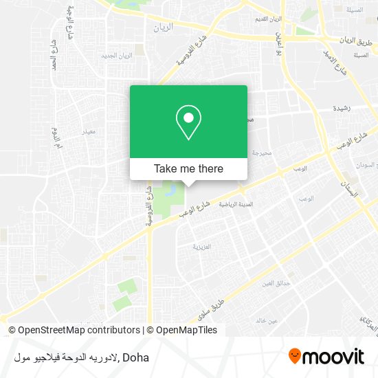 لادوريه الدوحة فيلاجيو مول map