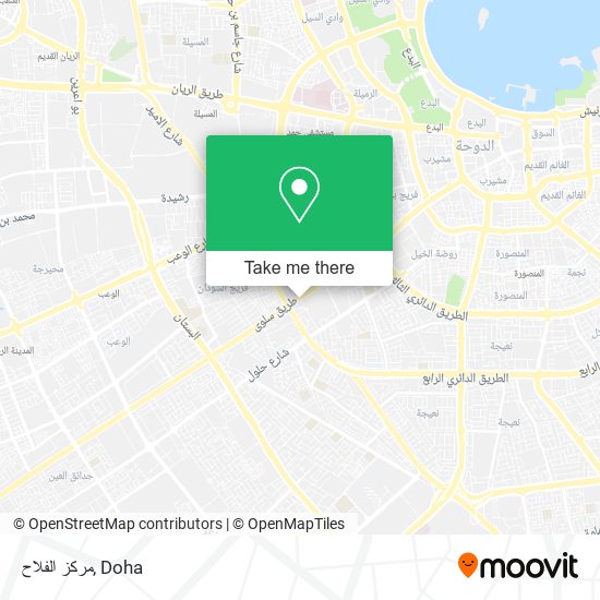 مركز الفلاح map