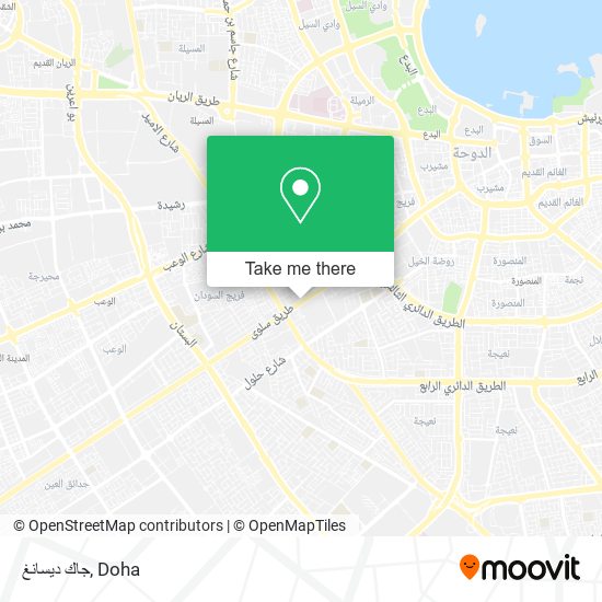 جاك ديسانغ map