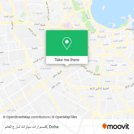 إكسسوارات سيارات شارع الغانم map