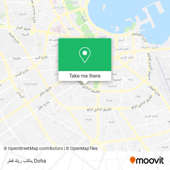 مكتب ريك قطر map