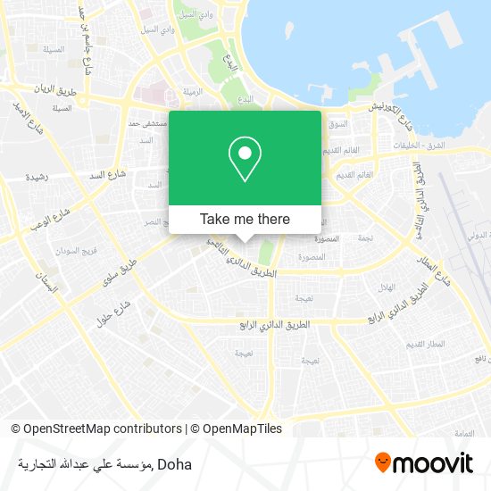 مؤسسة علي عبدالله التجارية map