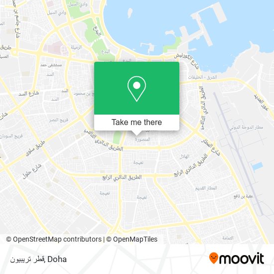 قطر تريبيون map