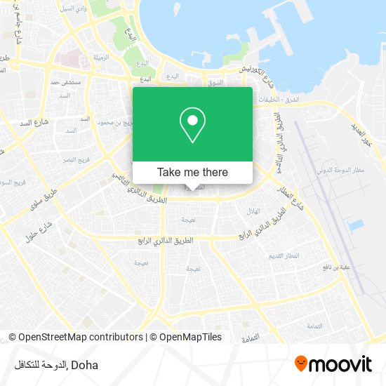 الدوحة للتكافل map