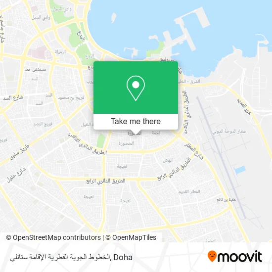 الخطوط الجوية القطرية الإقامة ستانلي map