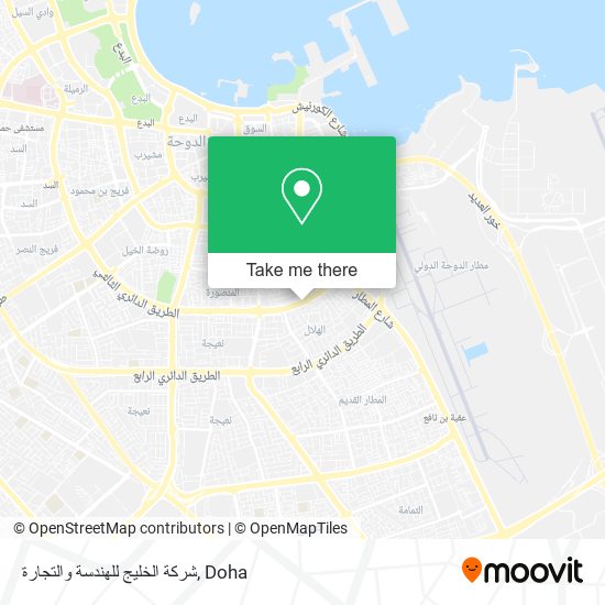 شركة الخليج للهندسة والتجارة map
