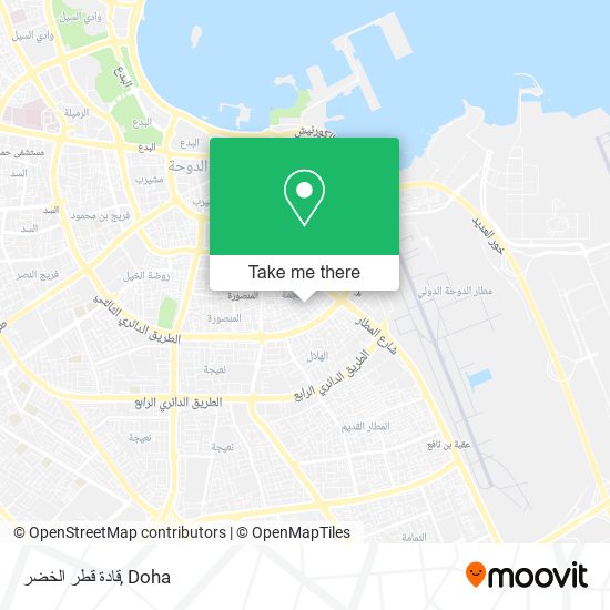 قادة قطر الخضر map