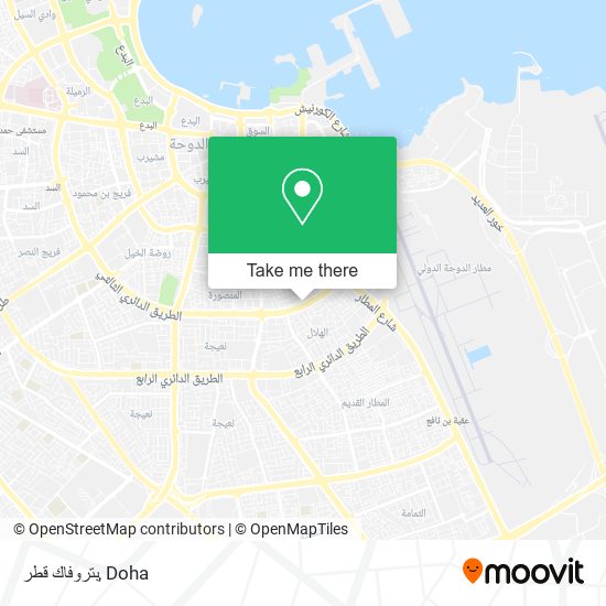 بتروفاك قطر map