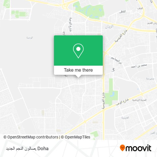 صالون النجم الجديد map