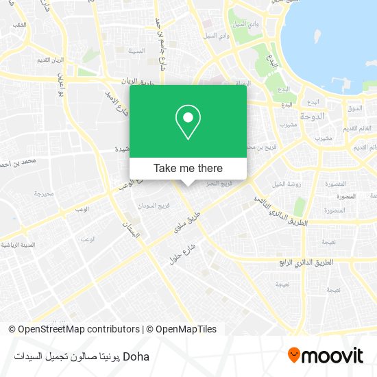 بونيتا صالون تجميل السيدات map