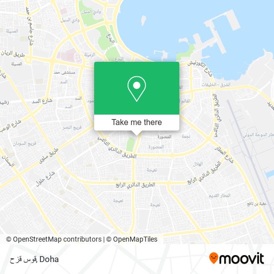 قوس قزح map