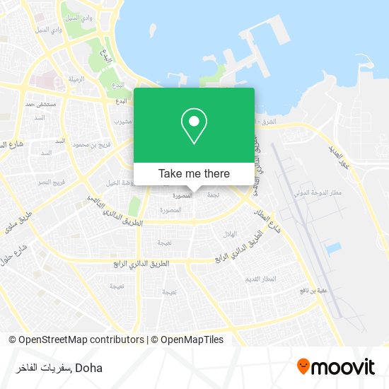 سفريات الفاخر map