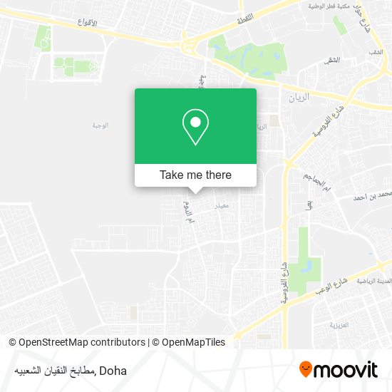 مطابخ النقيان الشعبيه map