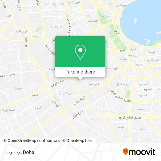 توب ثوب map