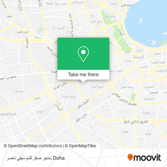 متجر صقر للموسيقى ناصر map