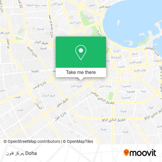 مركز فنون map