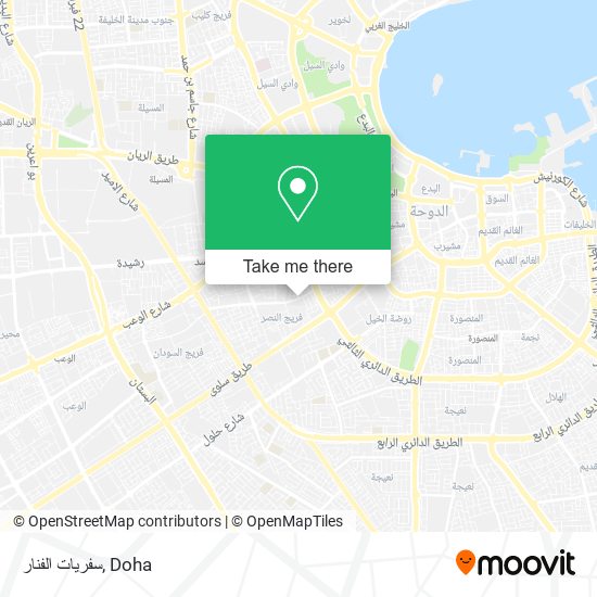 سفريات الفنار map