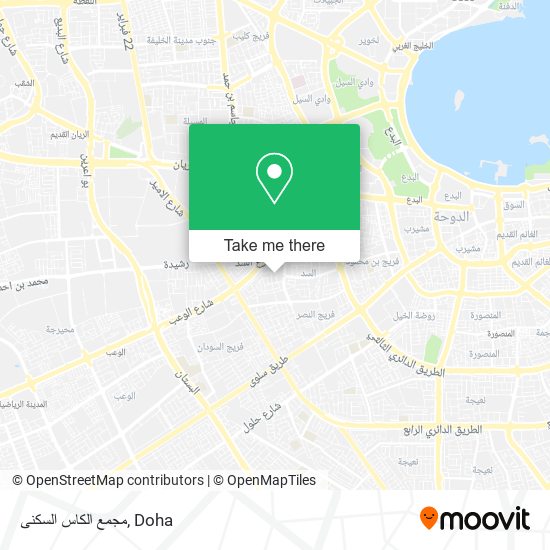 مجمع الكاس السكنى map