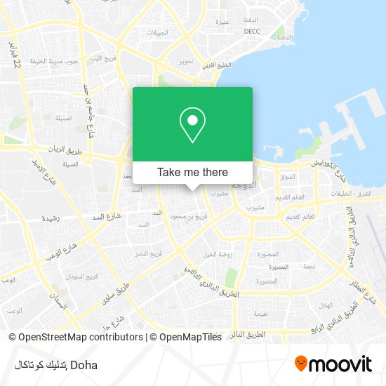 تدليك كوتاكال map