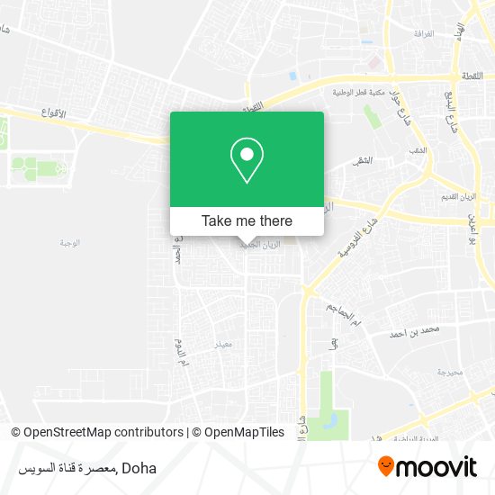 معصرة قناة السويس map