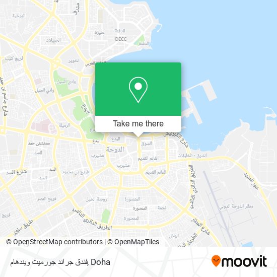 فندق جراند جورميت ويندهام map