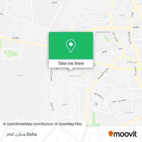 صالون العانتر map