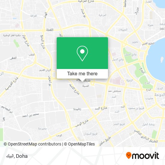البيك map