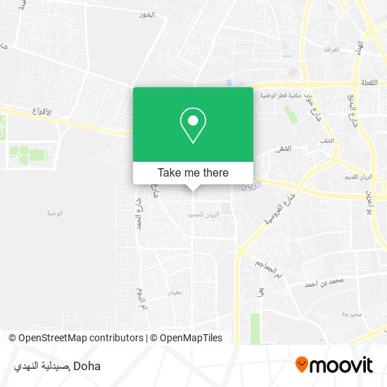 صيدلية النهدي map