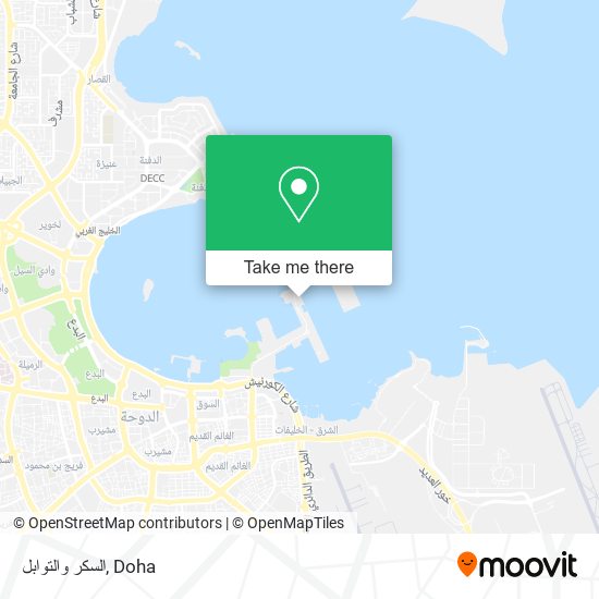 السكر والتوابل map