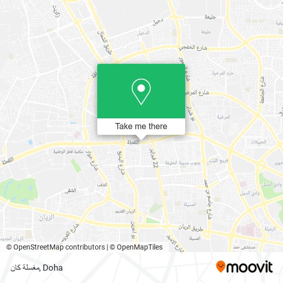 مغسلة كان map