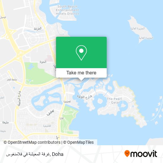 غرفة المعيشة في فلامنغوس map