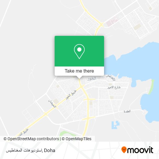 استوديوهات المغناطيس map
