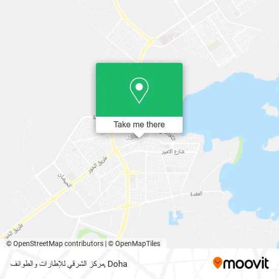 مركز الشرقي للإطارات والطوائف map