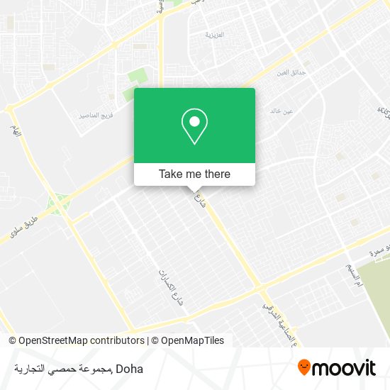 مجموعة حمصي التجارية map