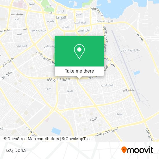 بانما map