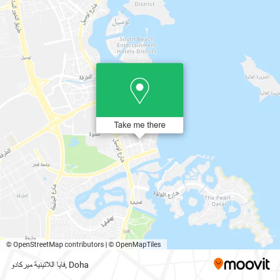 فايا اللاتينية ميركادو map