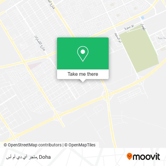 متجر آي دي أم أس map