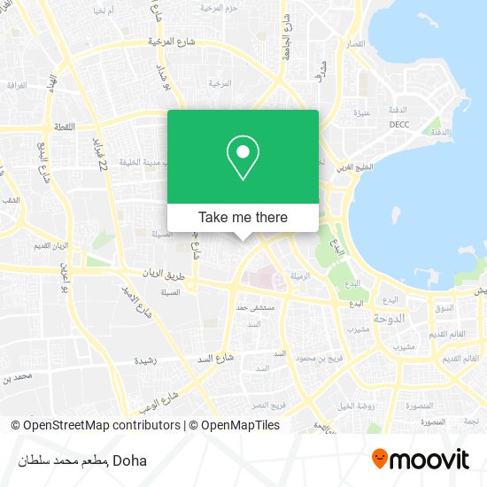 مطعم محمد سلطان map