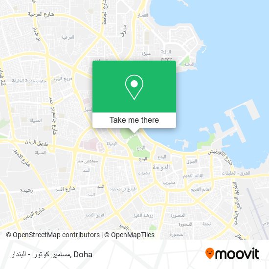 مسامير كوتور - البندار map